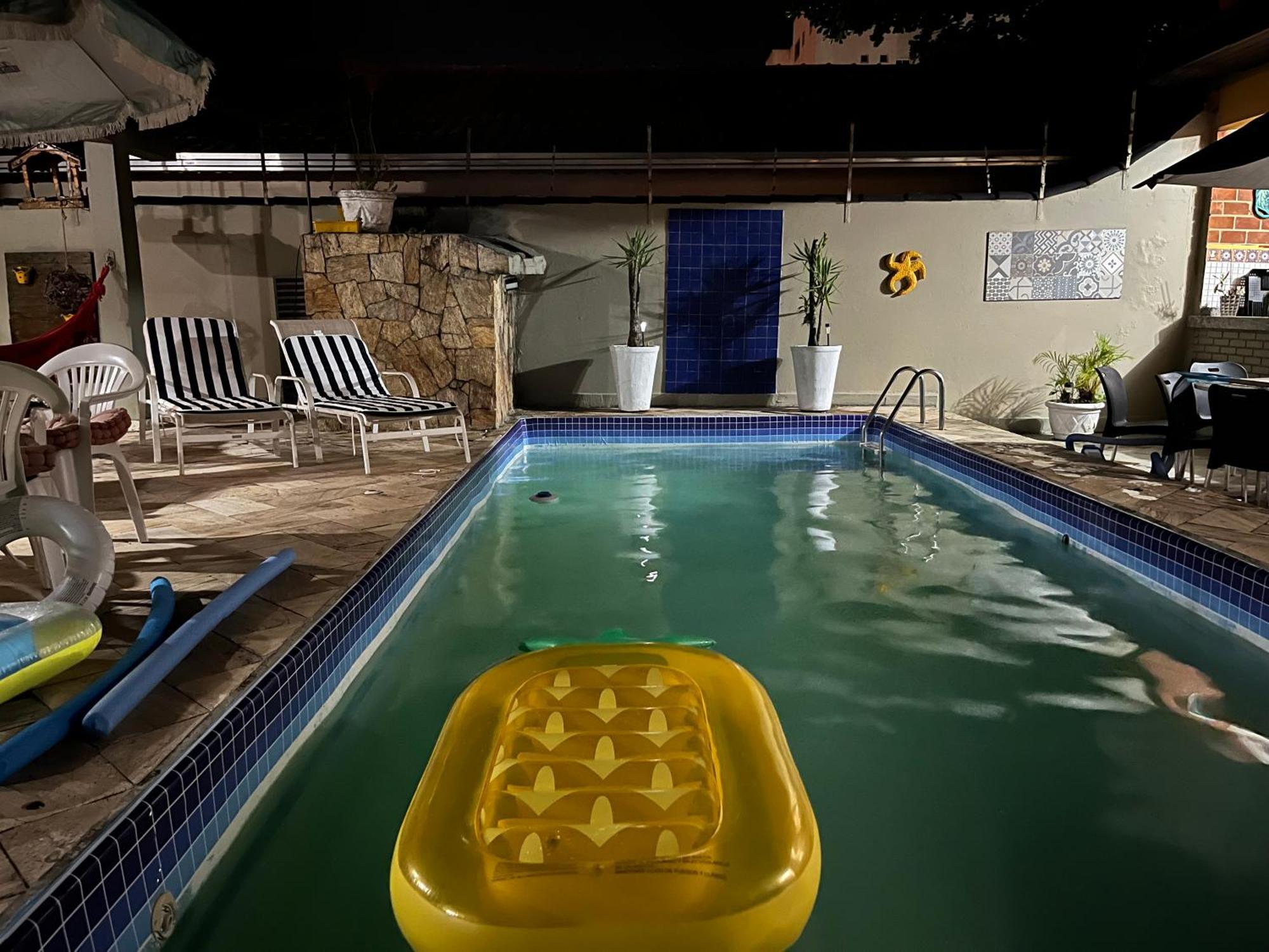 Lindo Sobrado Amarelo -Proximo A Praia Mongagua Bagian luar foto