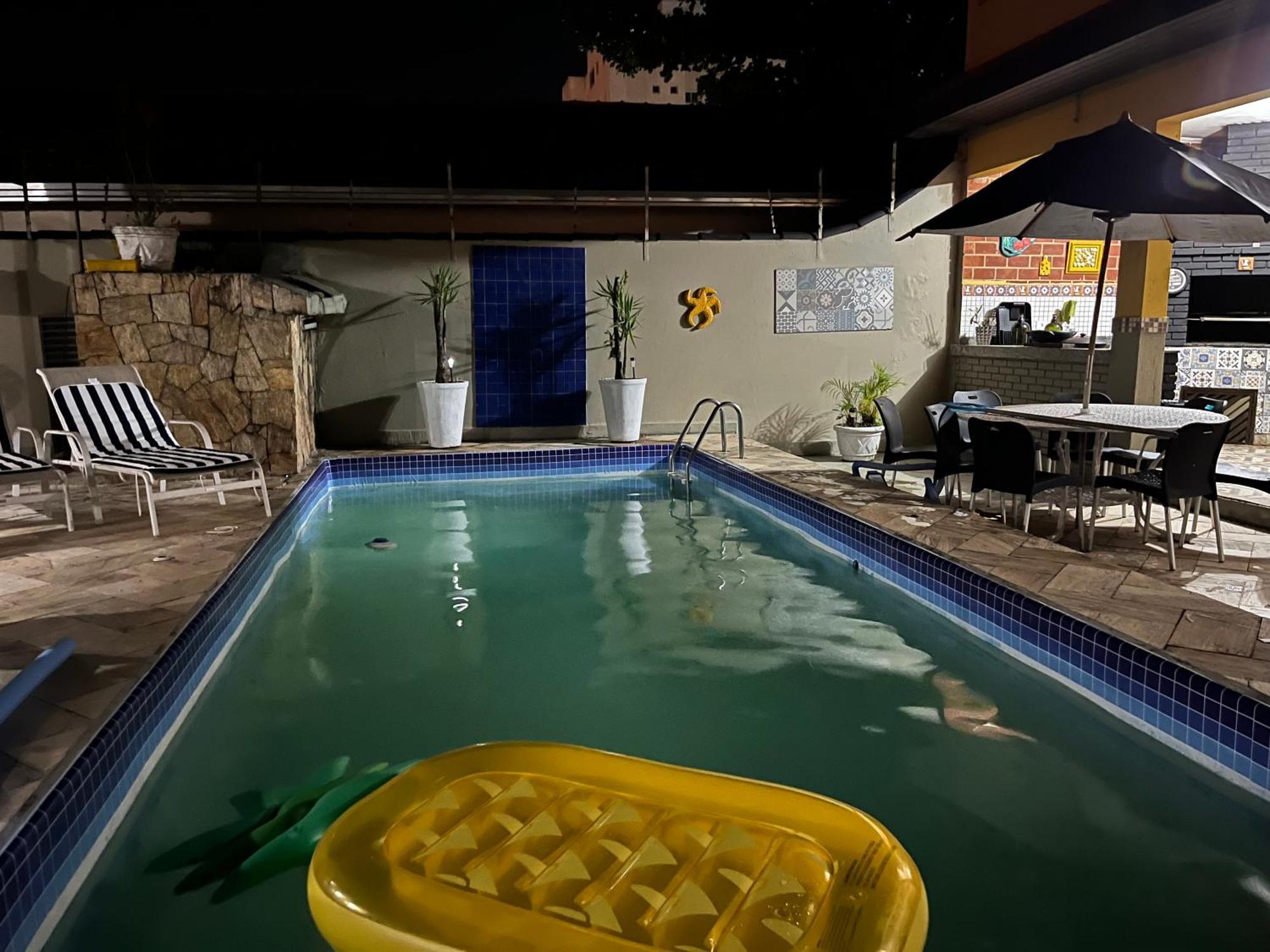 Lindo Sobrado Amarelo -Proximo A Praia Mongagua Bagian luar foto